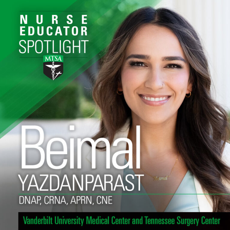 Nurse Educator Student Spotlight cover photo for Beimal Yazdanparast